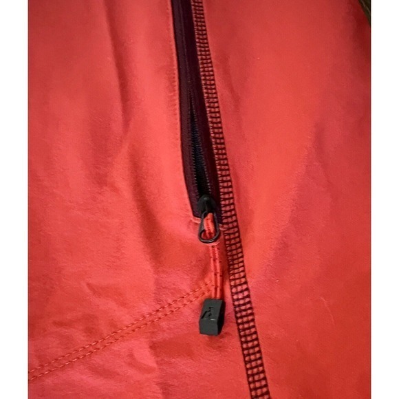 Eddie Bauer Jacket Mens‎ Large First Ascent Orange Pockets Full Zip Outdoor EUC - Picture 7 of 12